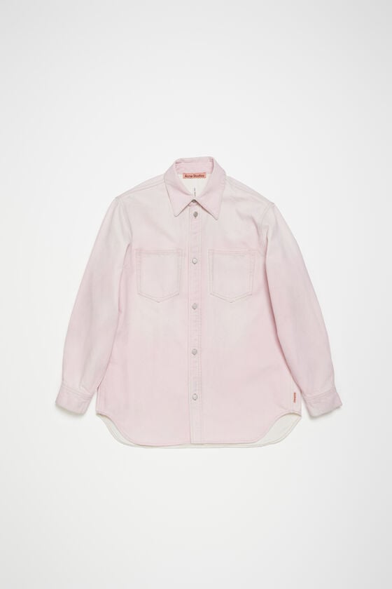 Acne Studios Jeanshemd mit Knopfleiste - Lockere Passform Bestseller