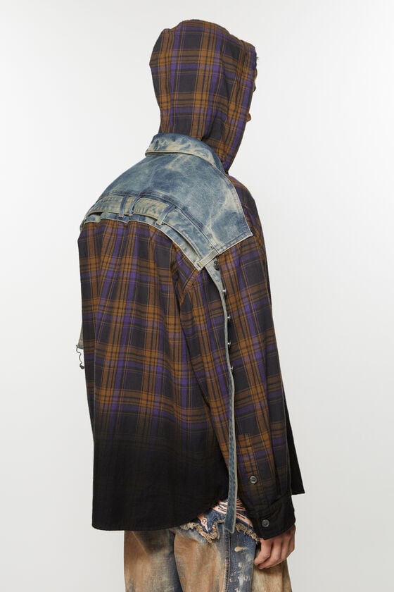 Acne Studios Hemd mit Kapuze und Knopfleiste VIP-Rabatte