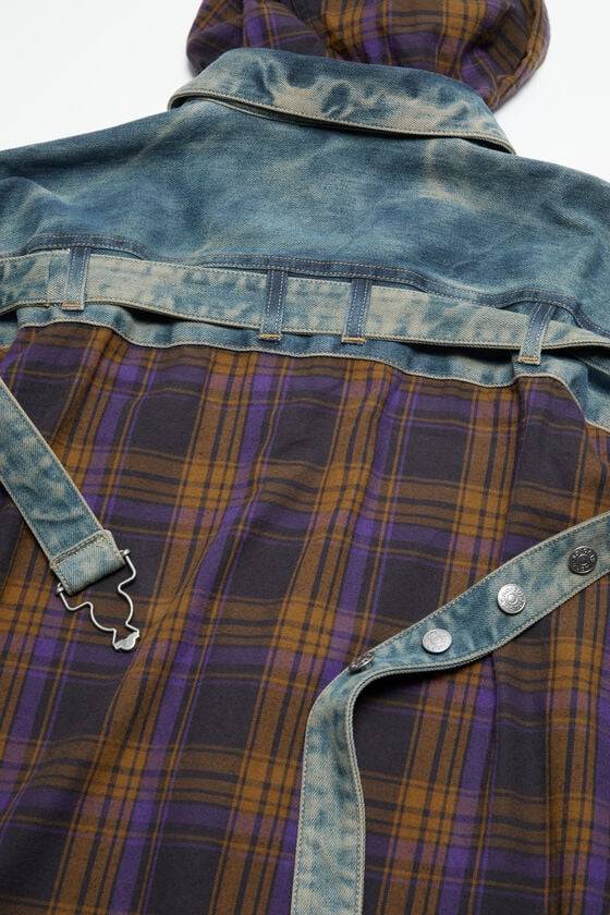 Acne Studios Hemd mit Kapuze und Knopfleiste VIP-Rabatte