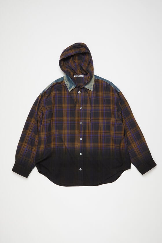 Acne Studios Hemd mit Kapuze und Knopfleiste VIP-Rabatte