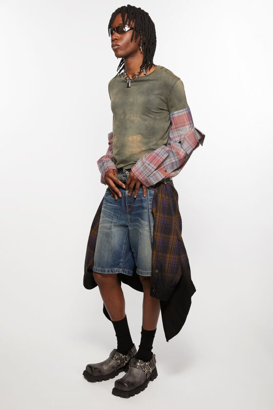 Acne Studios Hemd mit Kapuze und Knopfleiste VIP-Rabatte