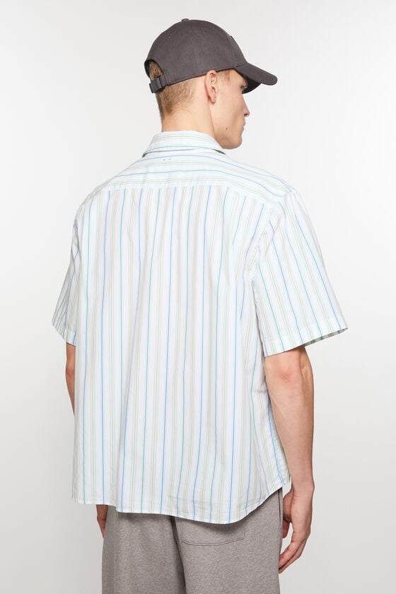 Acne Studios Gestreiftes Hemd mit Knopfleiste Unisex Begrenzte Freigabe