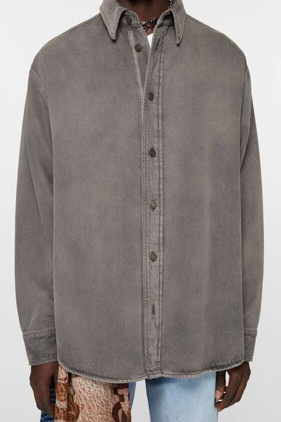 Acne Studios Jeanshemd in lockerer Passform Bis zu 55% Rabatt