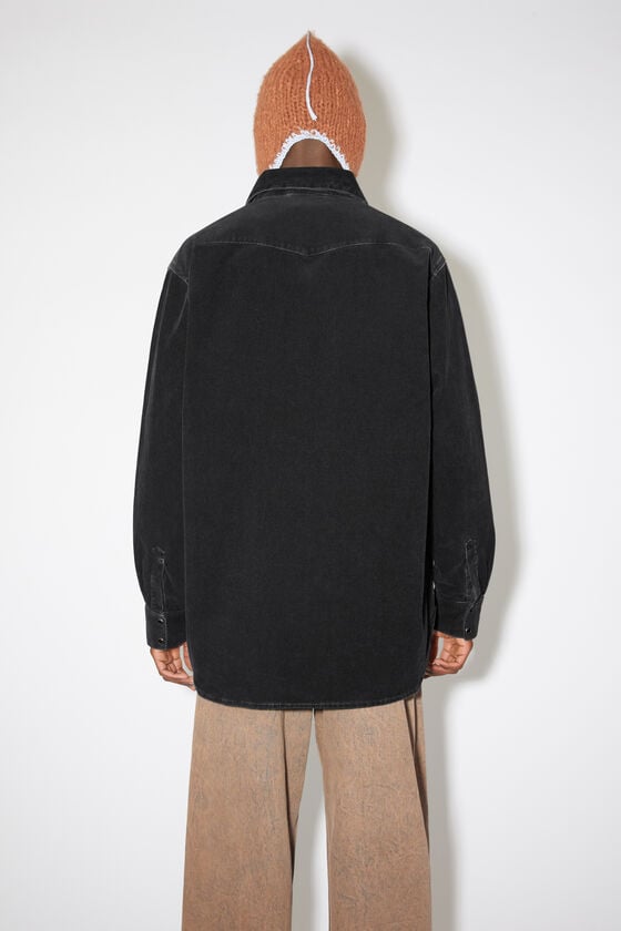 Acne Studios Cord-Hemd mit Knopfleiste Nur noch ein Tag übrig