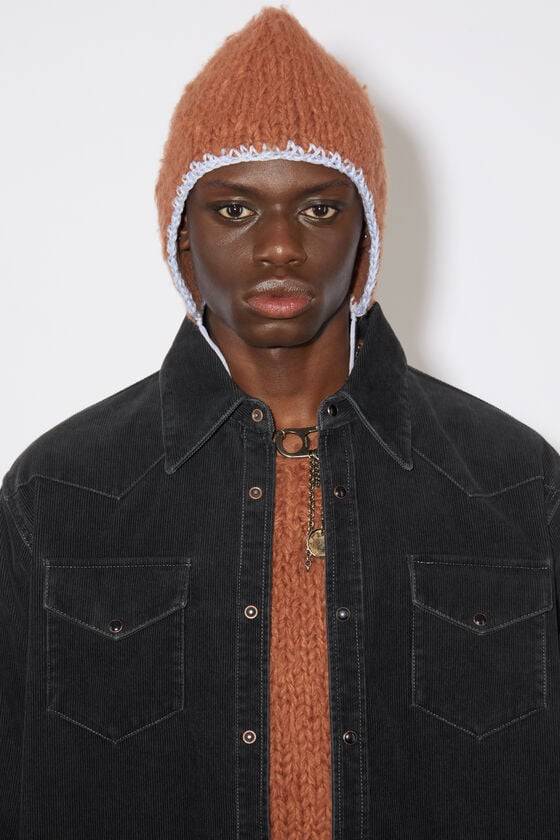 Acne Studios Cord-Hemd mit Knopfleiste Nur noch ein Tag übrig