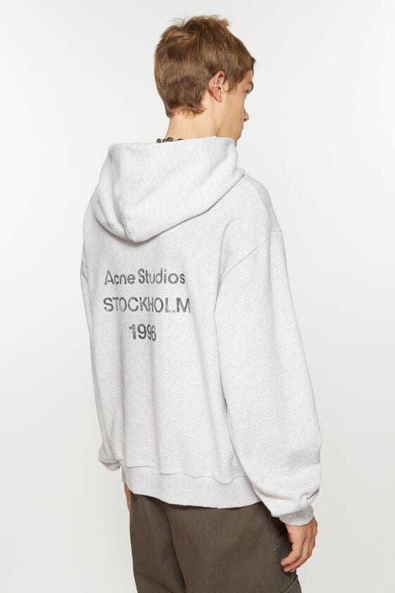Acne Studios Kapuzenpullover mit Logo Kostenloser Versand international