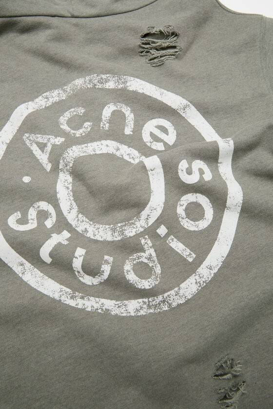 Acne Studios Hooded zipper sweater Im Verkauf