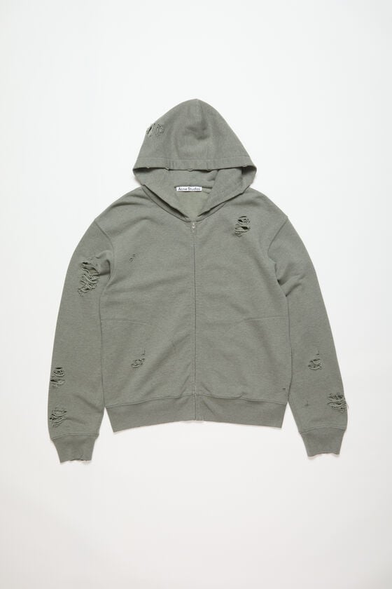 Acne Studios Hooded zipper sweater Im Verkauf
