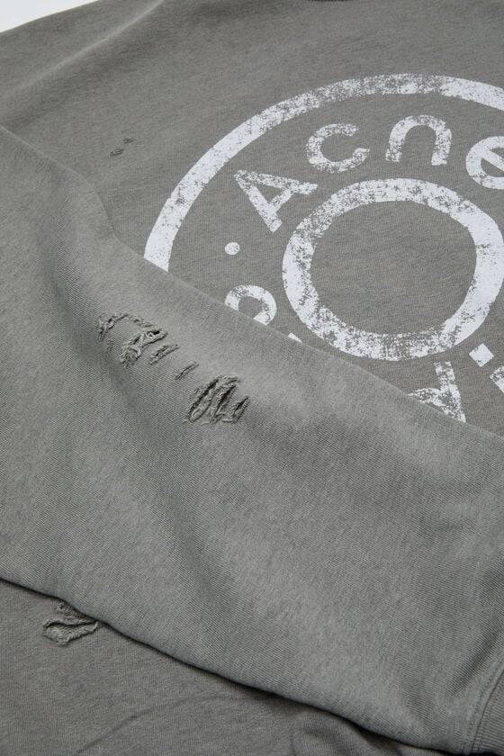 Acne Studios Pullover mit aufgedrucktem Logo 50% Rabatt für begrenzte Zeit