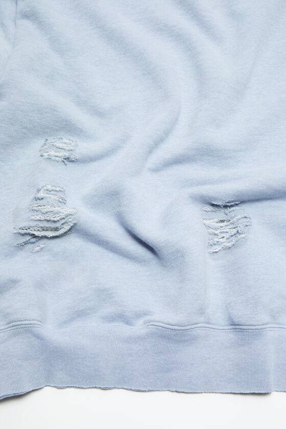 Acne Studios Pullover mit Logoprint im Used-Look Rabatte dieses Monats