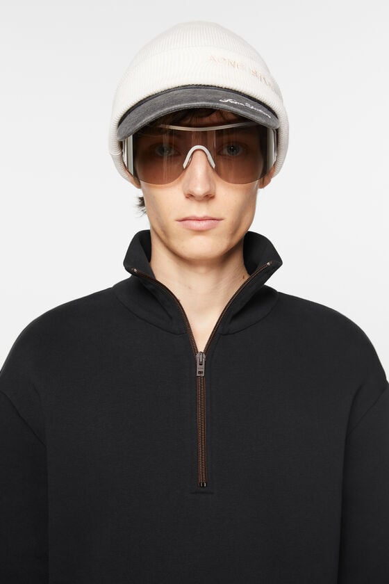 Acne Studios Sweatjacke mit Reißverschluss Schlussverkauf