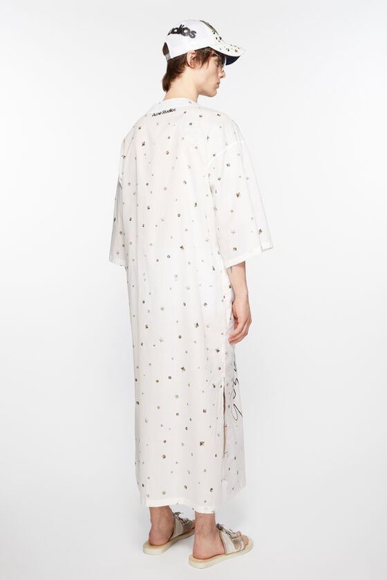 Acne Studios Bedrucktes Kleid Kostenloser Versand