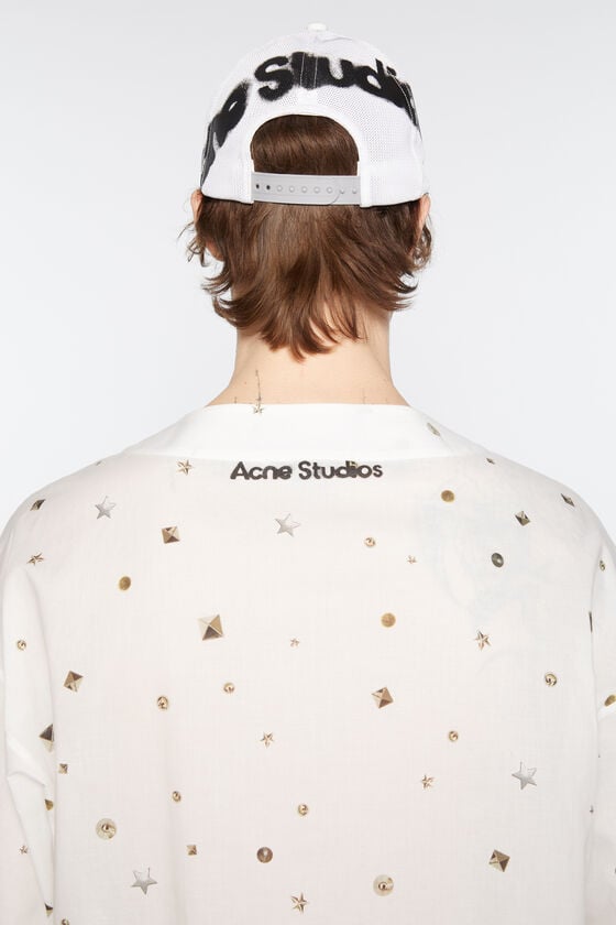 Acne Studios Bedrucktes Kleid Kostenloser Versand