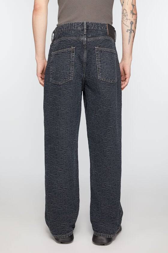 Acne Studios Baggy-Fit-Jeans - 1981M Monogram Sonderangebot