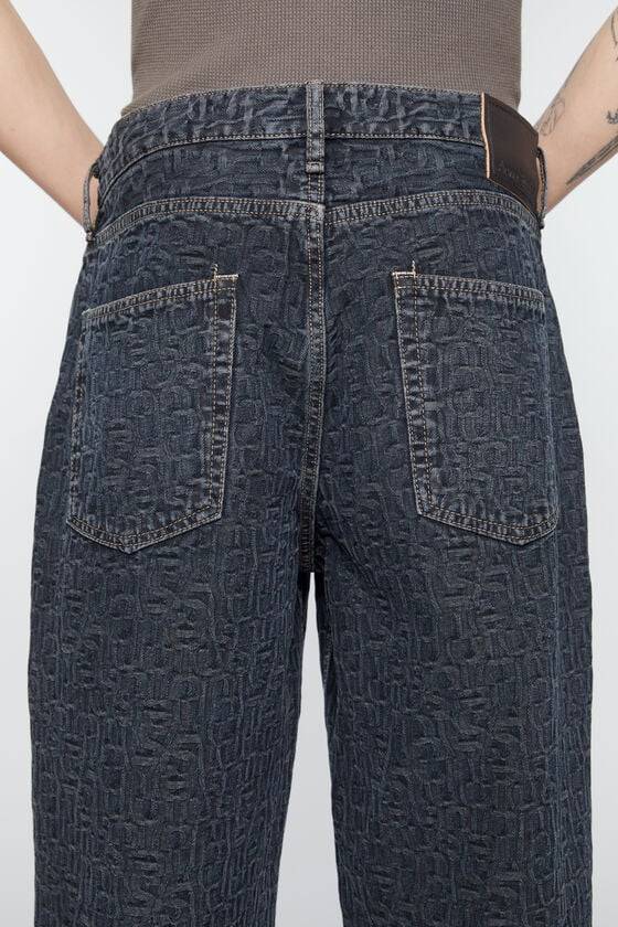 Acne Studios Baggy-Fit-Jeans - 1981M Monogram Sonderangebot