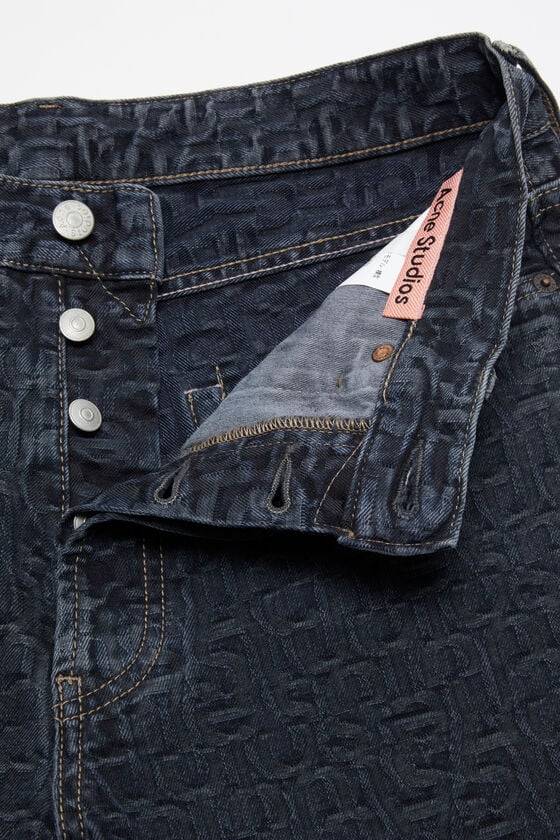 Acne Studios Baggy-Fit-Jeans - 1981M Monogram Sonderangebot