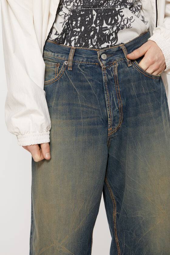 Acne Studios Jeansshorts - lockere Passform Discount Store für neue Produkte