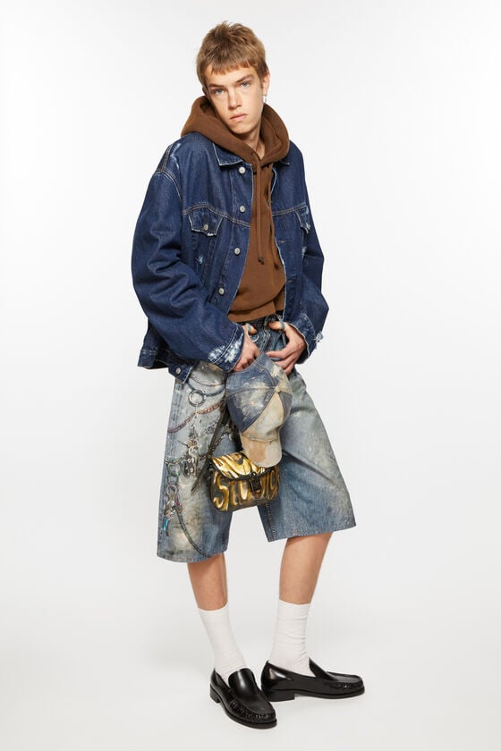 Acne Studios Loose fit shorts Super Rabatt