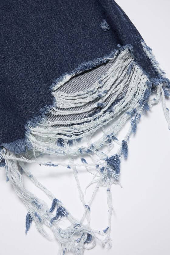 Acne Studios Distressed Denim Shorts - Super Baggy Fit Clearance-Verkauf