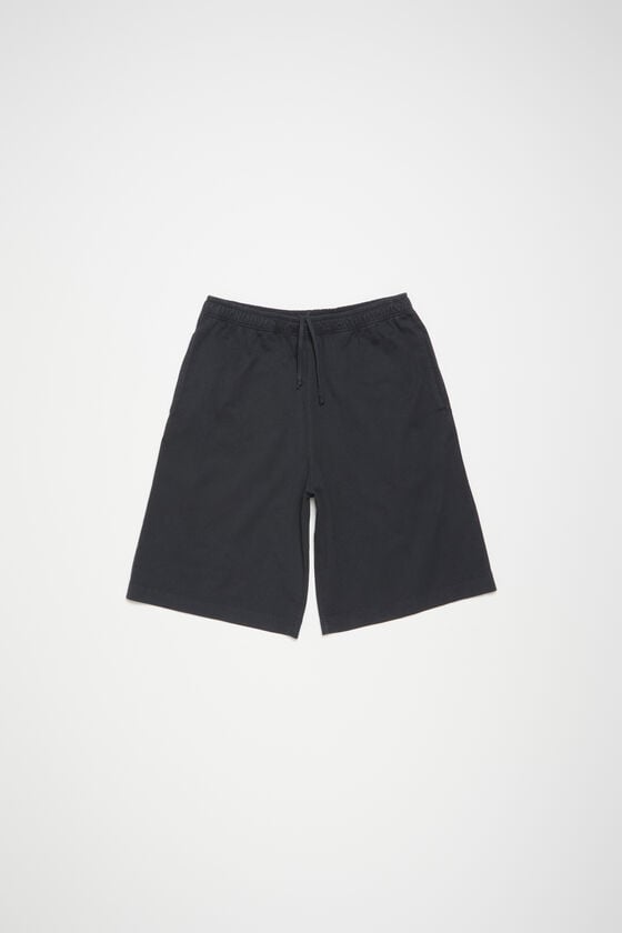 Acne Studios Jerseyshorts mit Logo-Stempel Kostenloser Versand international