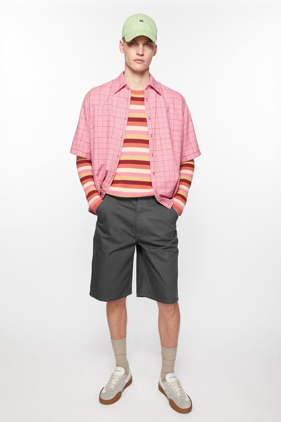 Acne Studios Shorts aus Canvas Unisex Black Friday Preise
