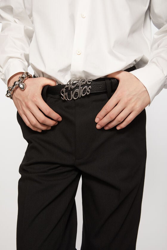 Acne Studios Hose aus Twill-Baumwollmischung Schlussverkauf