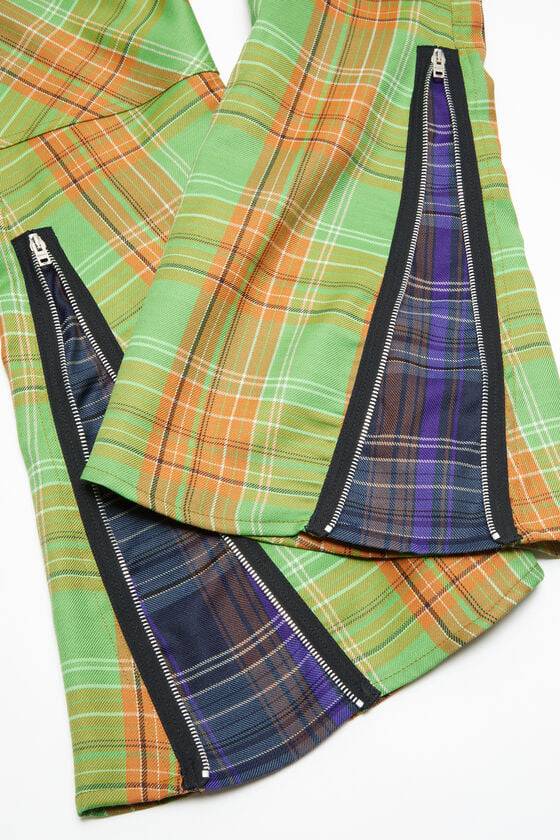 Acne Studios Cargo-Hose mit Karomuster Fabrikpreis