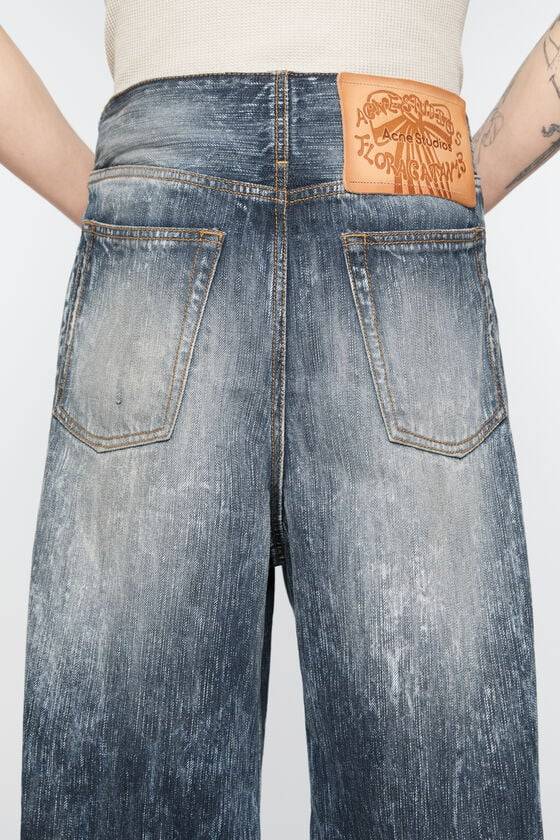 Acne Studios Denim-Hose Rabatt