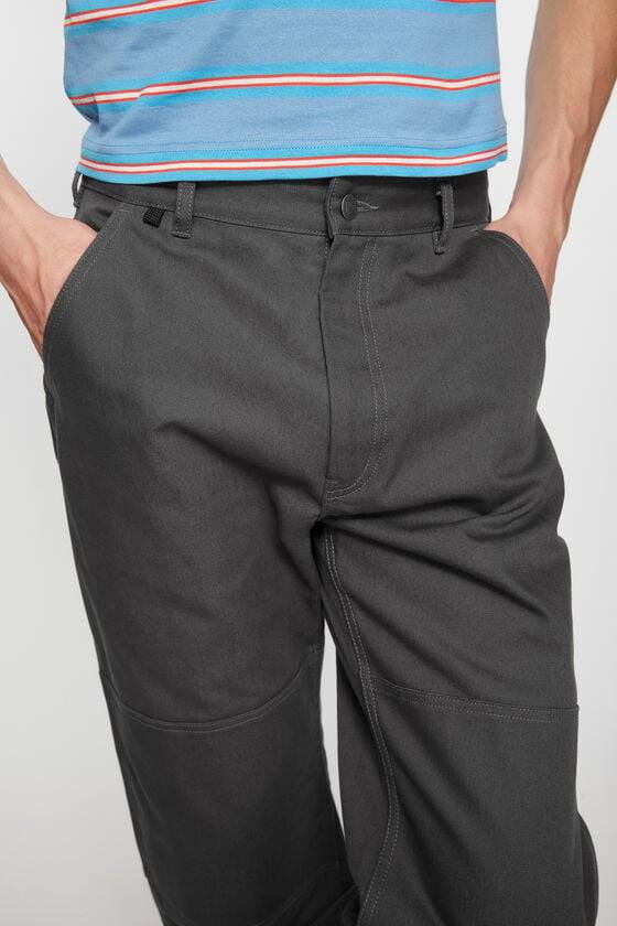 Acne Studios Canvas-Hose mit Patch-Konstruktion Unisex Online Shopping