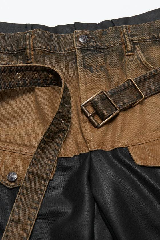 Acne Studios Hose aus Woll-Mix Lagerräumung
