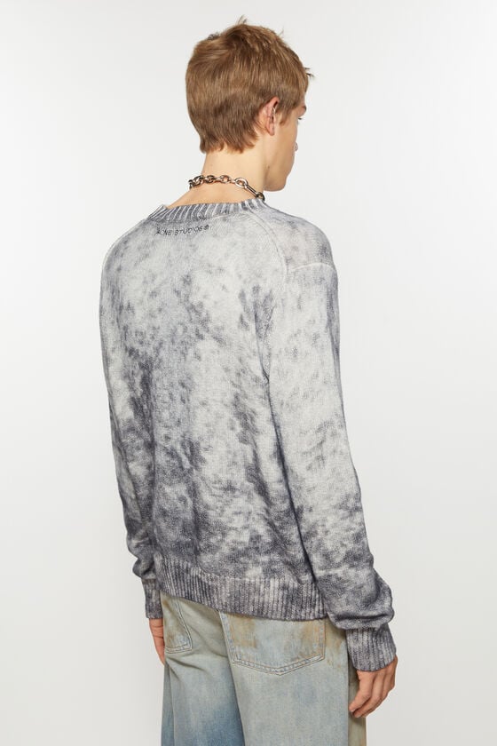 Acne Studios Pullover mit Acid-Print Saisonale Angebote
