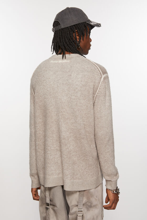 Acne Studios Bedruckter Pullover mit Rundhalsausschnitt Kauf eins, bekomm eins gratis