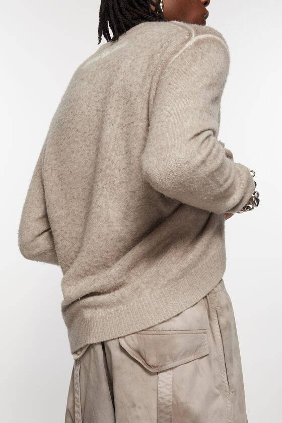 Acne Studios Bedruckter Pullover mit Rundhalsausschnitt Kauf eins, bekomm eins gratis