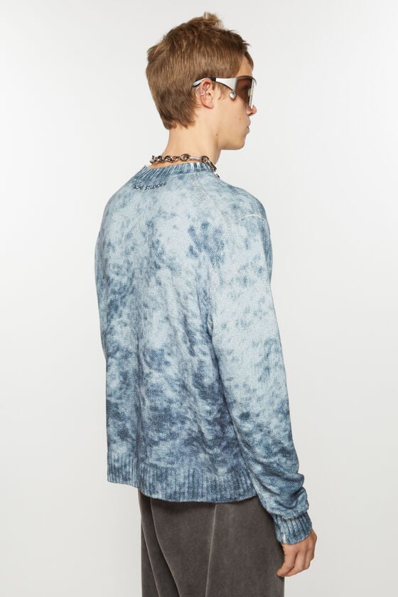 Acne Studios Pullover mit Acid-Print Tägliche Deals