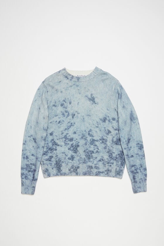 Acne Studios Pullover mit Acid-Print Tägliche Deals