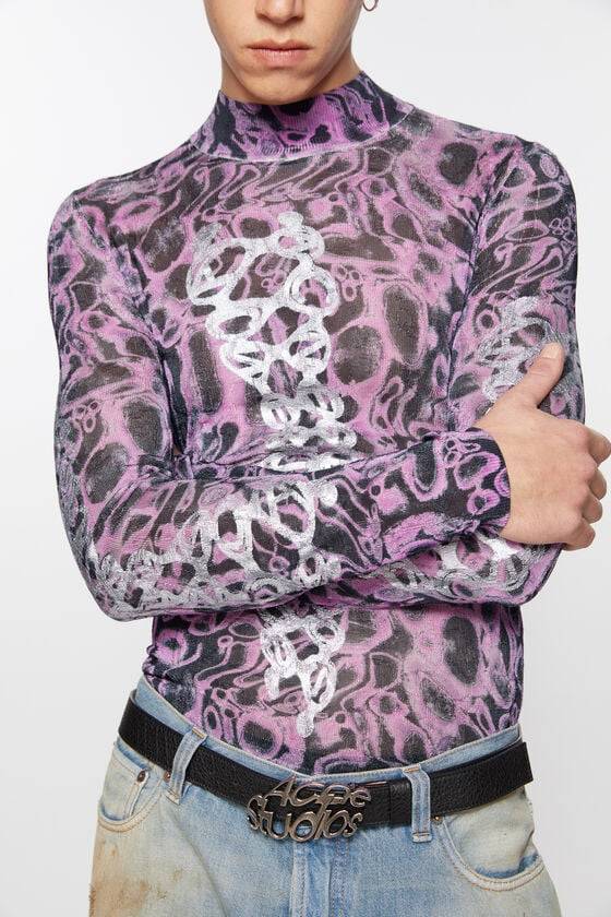 Acne Studios Pullover mit Print VIP-Rabatte