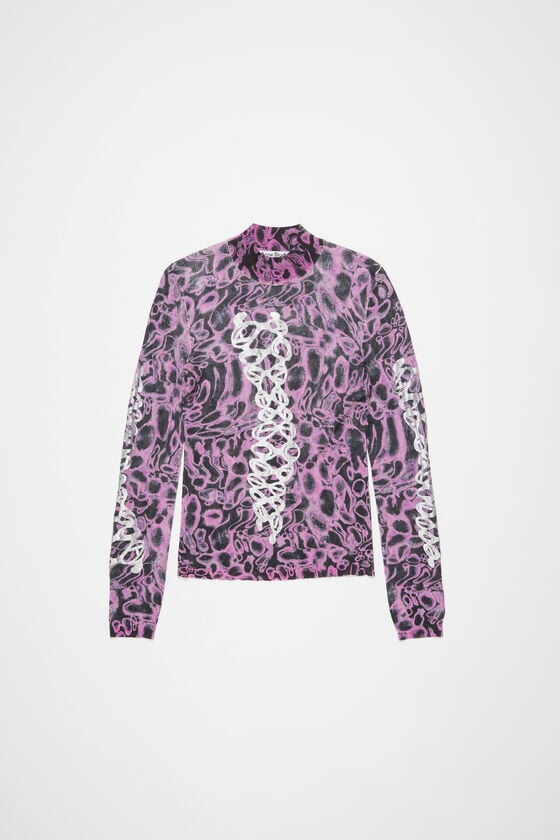 Acne Studios Pullover mit Print VIP-Rabatte