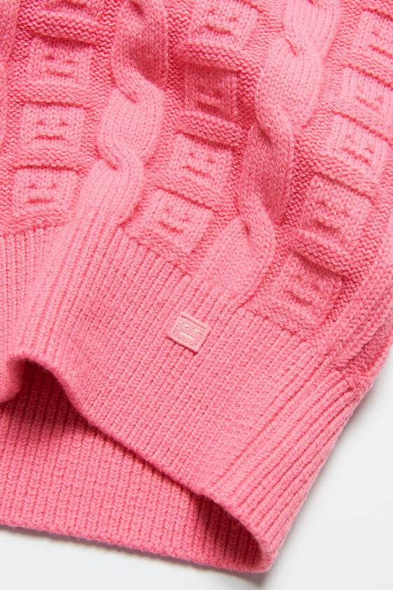 Acne Studios Ärmelloser Zopfstrickpullover Unisex Wochenangebot