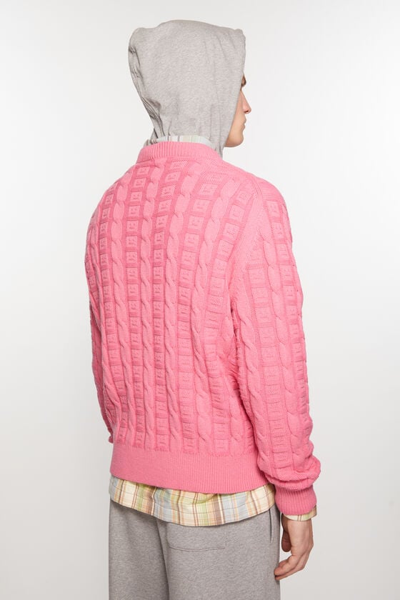 Acne Studios Zopfstrickpullover Unisex Begrenzte Freigabe