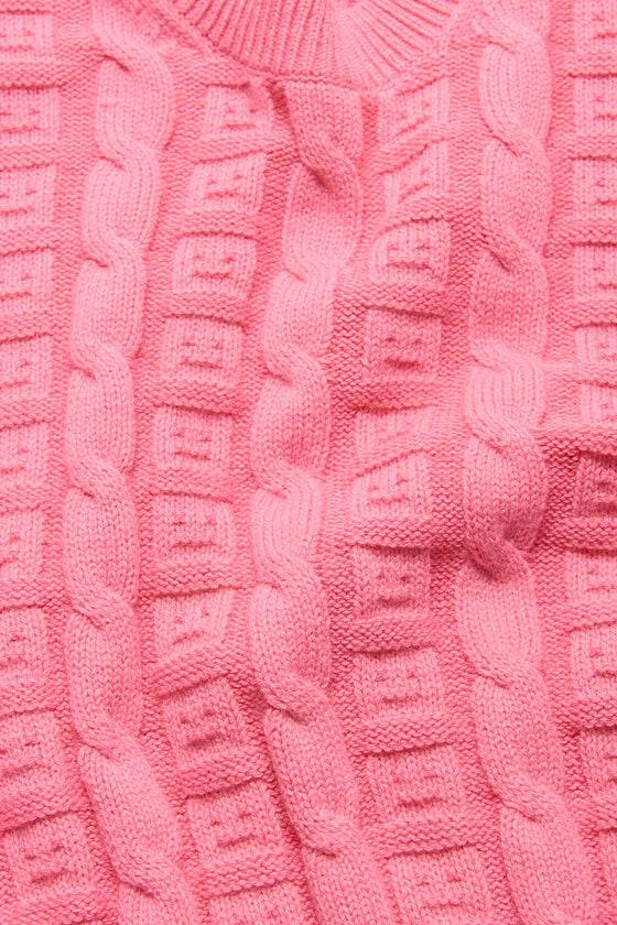 Acne Studios Zopfstrickpullover Unisex Begrenzte Freigabe