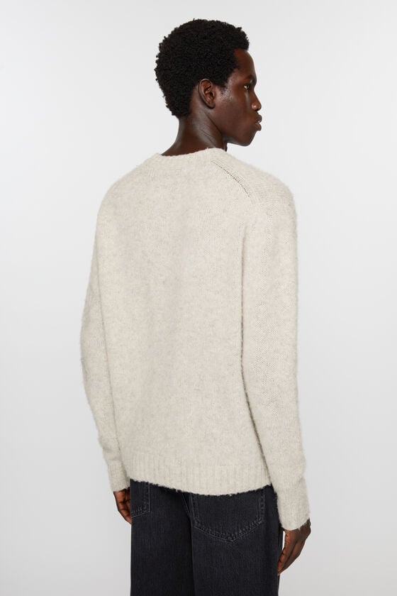 Acne Studios Wollpullover mit Rundhalsausschnitt Letzter Tag