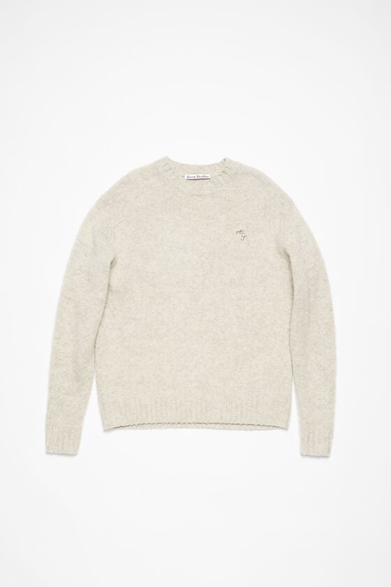 Acne Studios Wollpullover mit Rundhalsausschnitt Letzter Tag