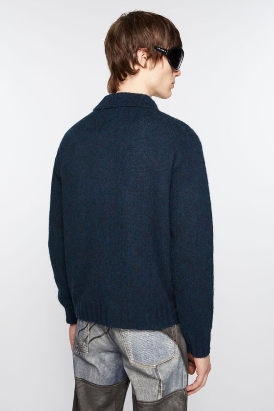 Acne Studios Polo-Cardigan aus Wolle Zeitbegrenzte Promotion