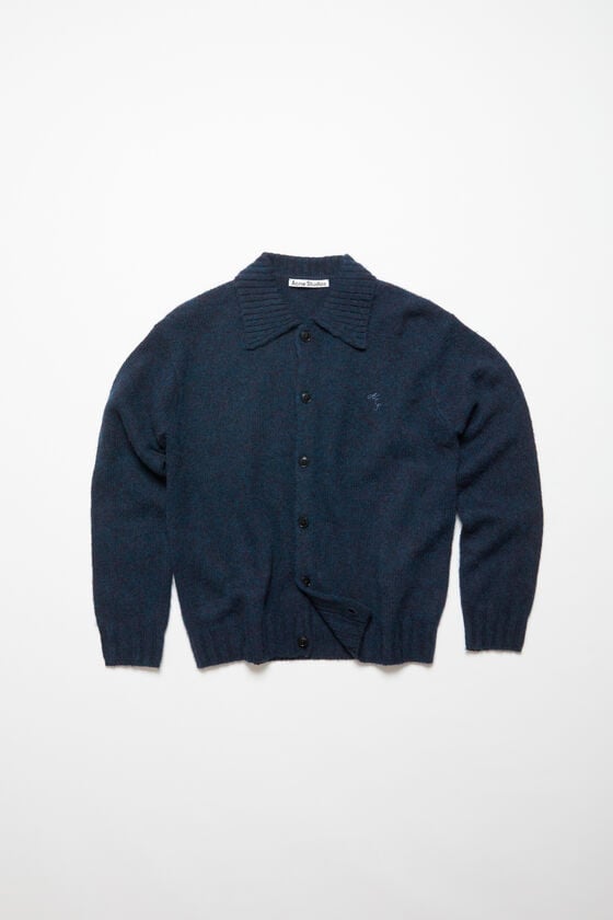 Acne Studios Polo-Cardigan aus Wolle Zeitbegrenzte Promotion