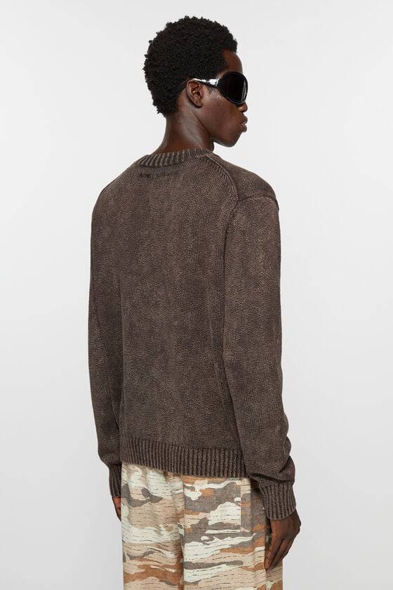 Acne Studios Pullover mit Acid-Waschung Bis zu 50% Rabatt
