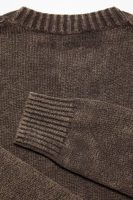 Acne Studios Pullover mit Acid-Waschung Bis zu 50% Rabatt