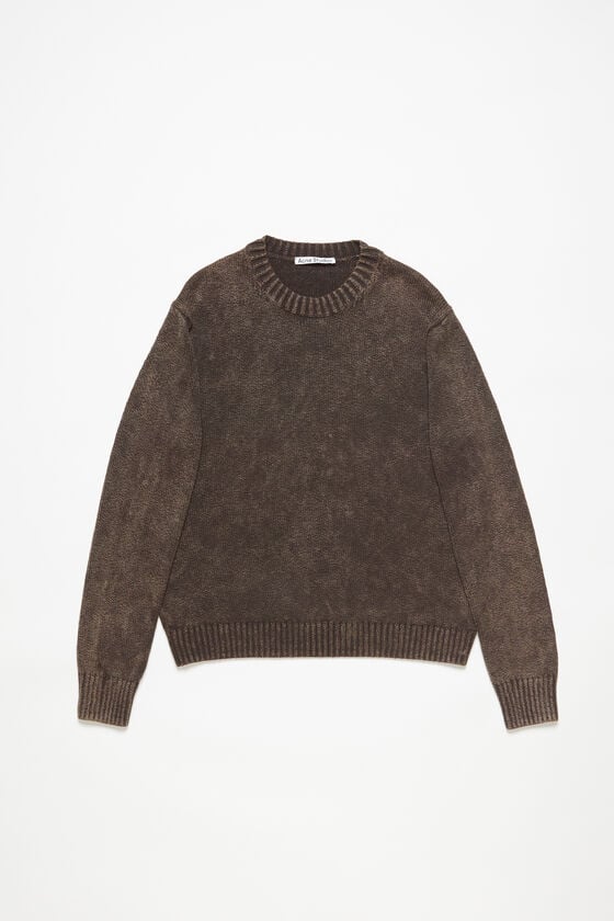 Acne Studios Pullover mit Acid-Waschung Bis zu 50% Rabatt