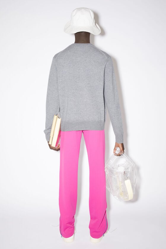 Acne Studios Wollpullover mit Rundhalsausschnitt Unisex Vierteljährliche Förderung
