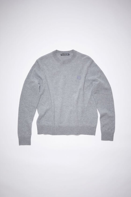 Acne Studios Wollpullover mit Rundhalsausschnitt Unisex Vierteljährliche Förderung