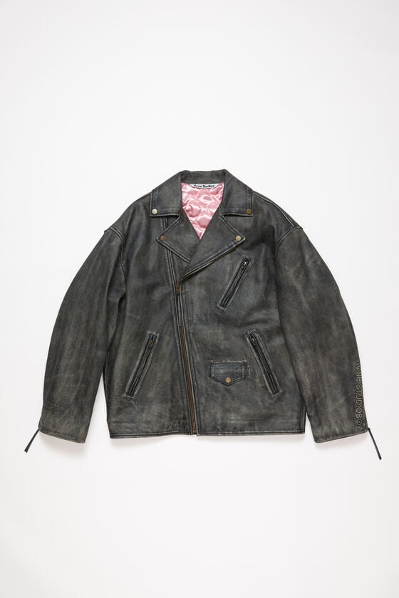 Acne Studios Biker-Lederjacke zollfrei